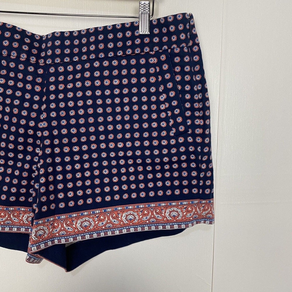 J. Crew Women’s Multicolor Floral Shorts 100% Cotton Short Size 14. - Picture 2 of 12